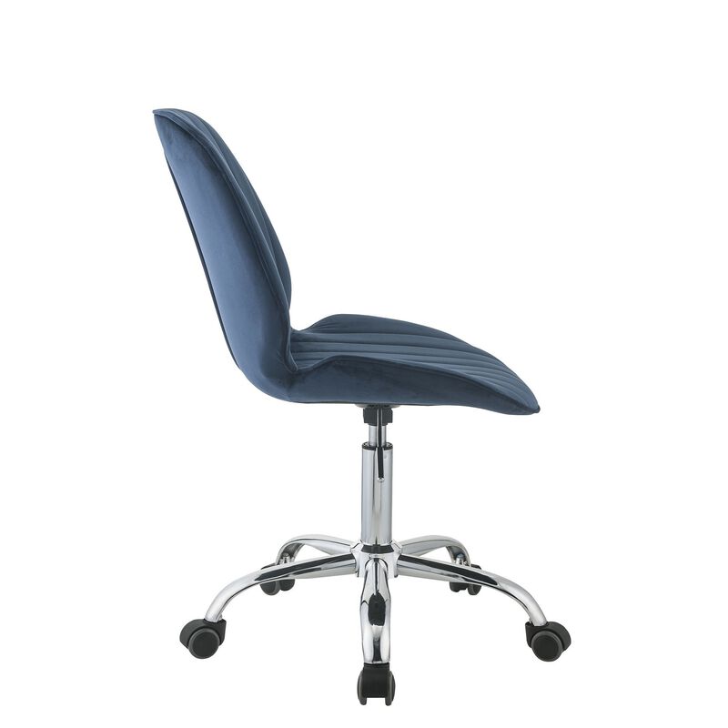 Adjustable Office Chair with Channel Stitching