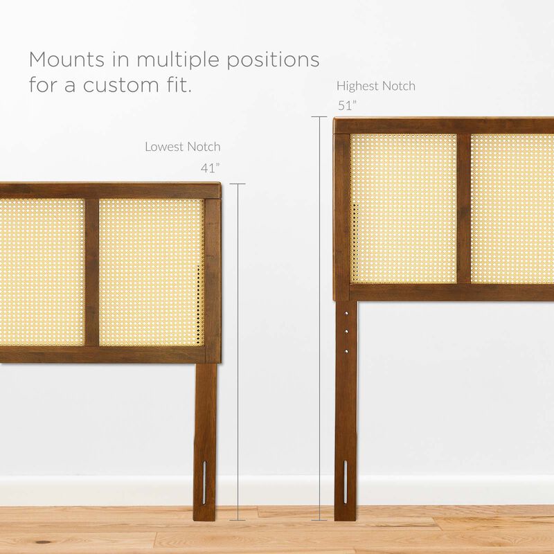 Modway - Delmare Cane Full Headboard image number 7