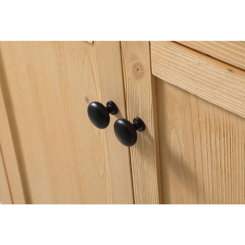 Elegant Kitchen and Bath 60 inch double bathroom vanity in natural wood