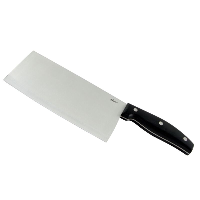 Oster Granger 7 in. Fine Edge Stainless Steel Blade Cleaver