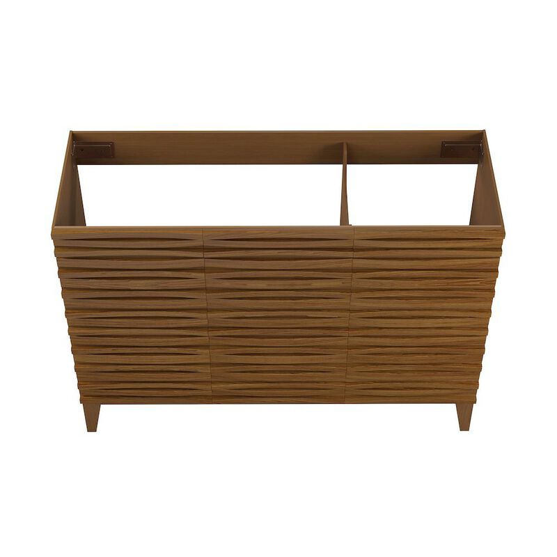 Cascade 48'' Bathroom Vanity in Brown Oak- Cabinet Only image number 3