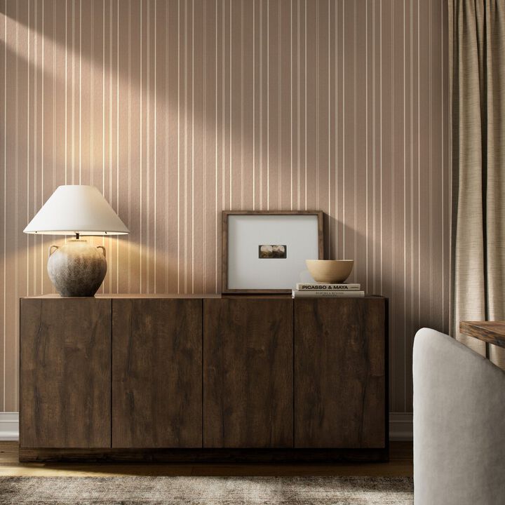 Stripe Wallpaper by Getty Images - Stripe Taupe I