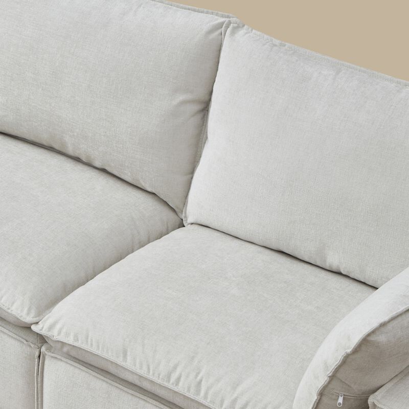 Medsmi Modular L-Shaped Sectional Sofa image number 4
