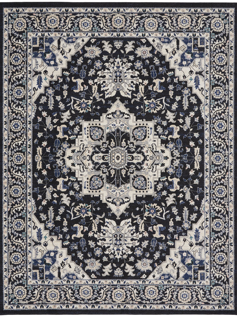 Passion PSN33 Black/Ivory 8' x 10' Rug
