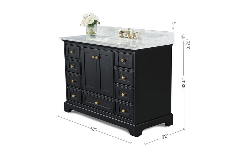 Audrey 48 in. Bath Vanity Set image number 3