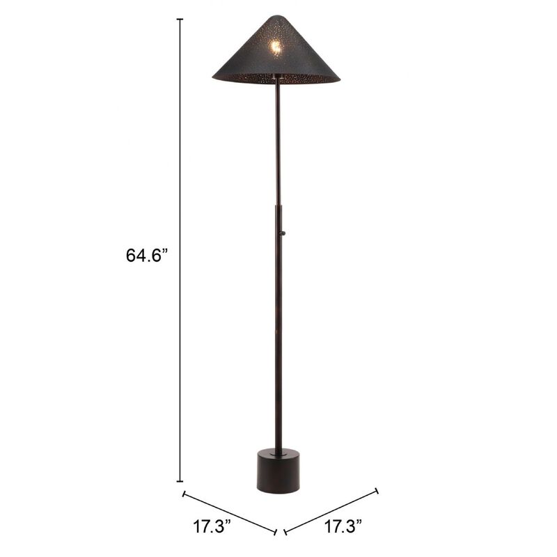 Cardo Floor Lamp Bronze image number 7