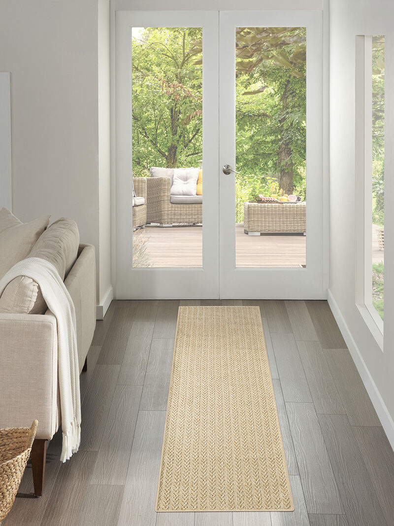 Tulum TLM02 Taupe 2' x 6' Rug