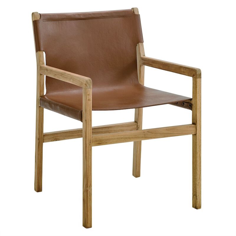 Sonora Leather Dining Chair image number 0