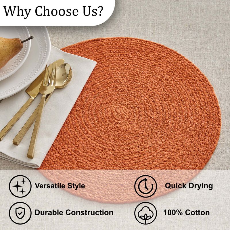 Split P Essex Braided Placemat Set of 4 image number 5