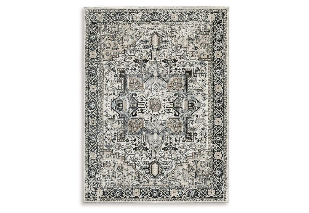 Gregmoore 5'2" x 6'10" Washable Rug
