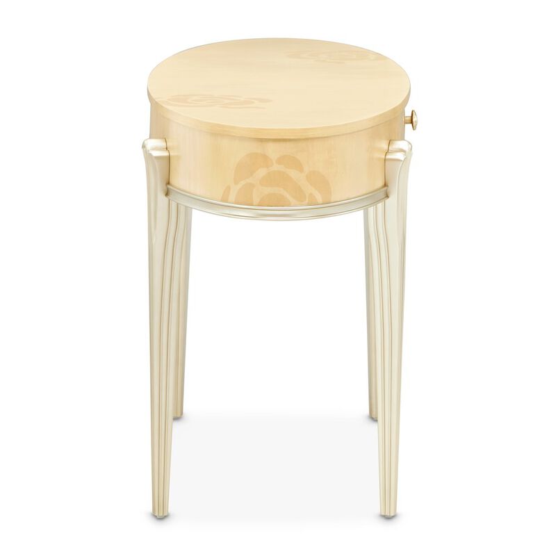 Michael Amini Camellia Field Vanity Desk - Caramel image number 2