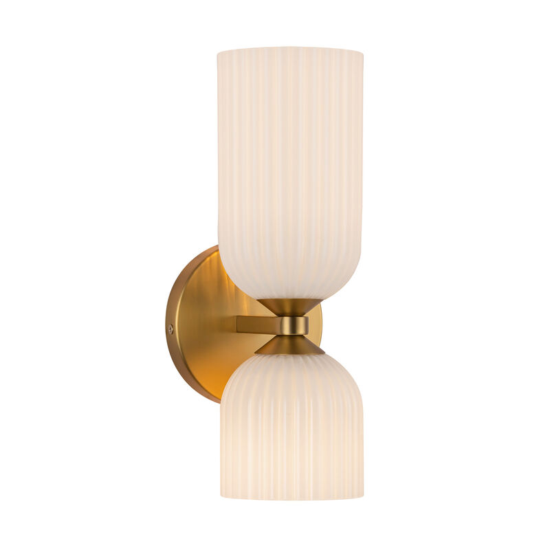 Nelly 12-in Socket Damp-Rated Wall/Vanity Light image number 4