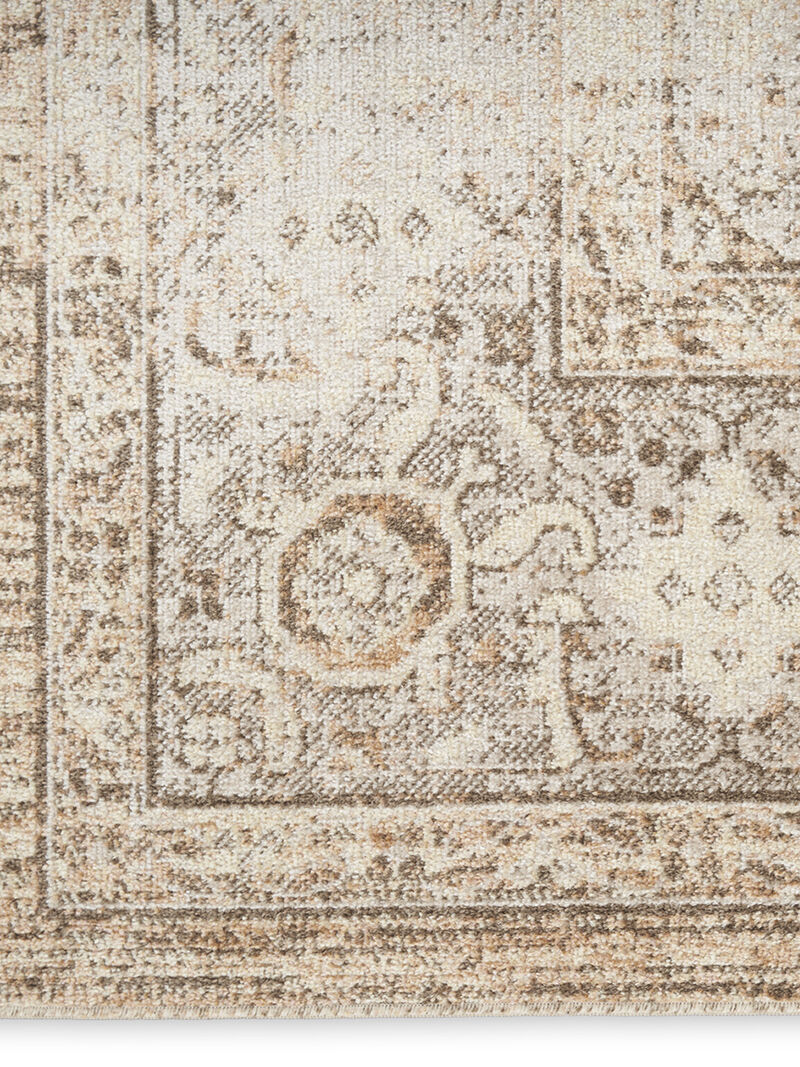 Astra Machine Washable ASW13 Beige 3'3" x 5' Rug