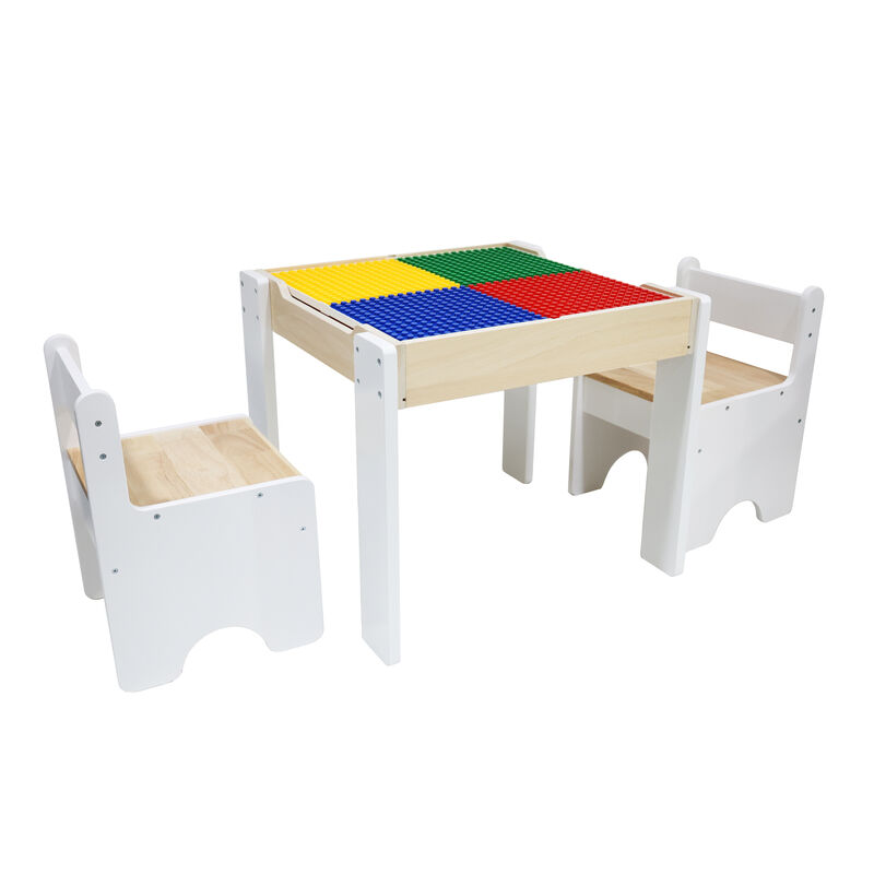 Teamson Kids 3-pc. Multi-Activity Table with Reversible Tabletop & Storage image number 3
