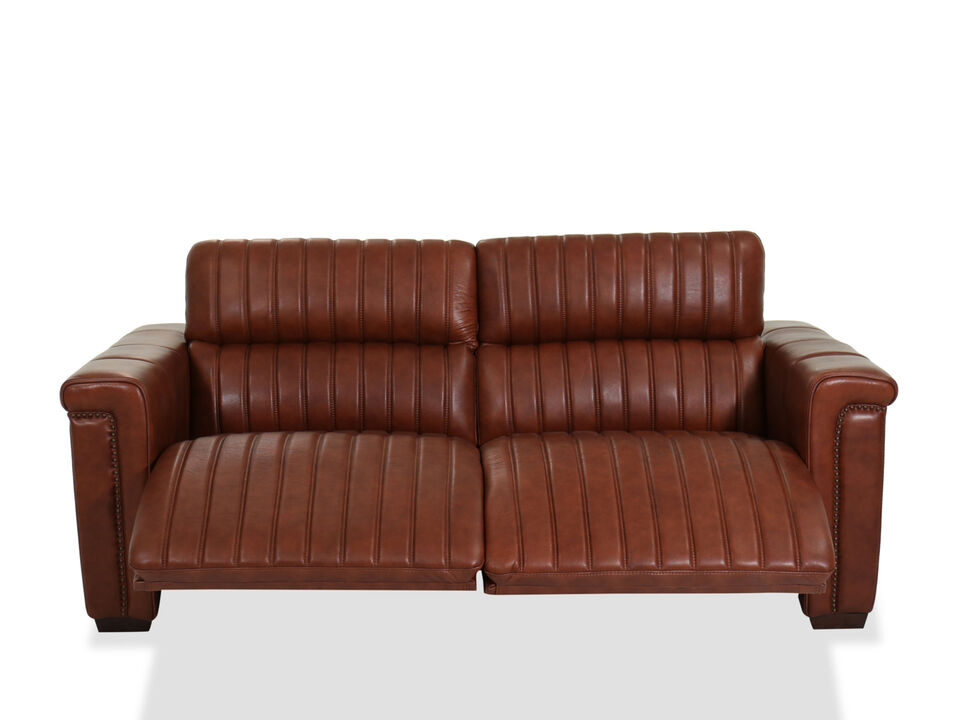 Stampede Leather Power Reclining Sofa