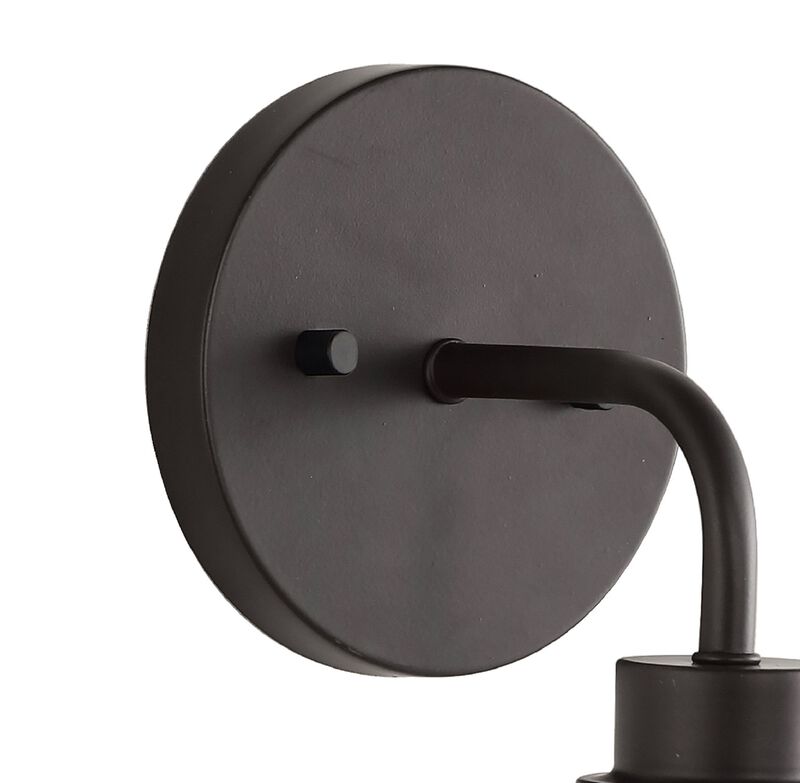 Sandrine Iron/Seeded Glass Cottage Rustic LED Vanity Light