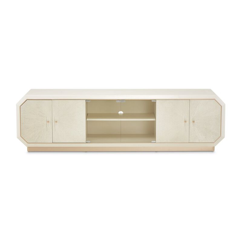 Michael Amini La Rachelle Media Cabinet - Champagne image number 5