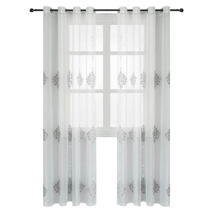Dolce Mela Window Semi-Blackout Curtain / Drape Panel