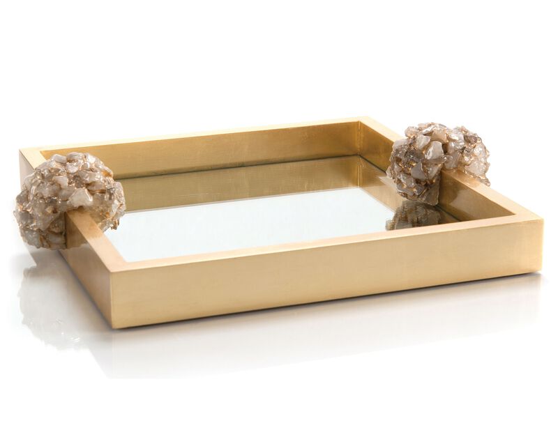 Golden Reflections Tray