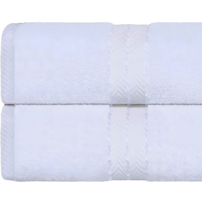 Plush Cotton Bath Sheet 2 Piece for Bathroom and Spa Use image number 2