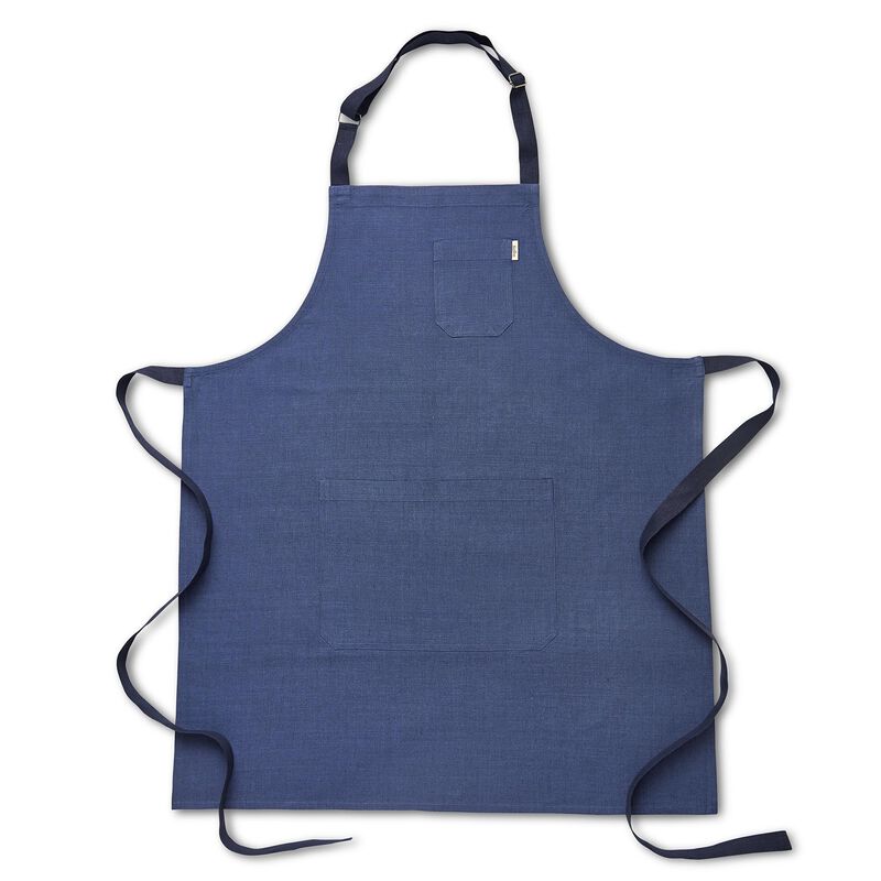 Solino Home 100% Pure Linen Apron - Kitchen Linen image number 0