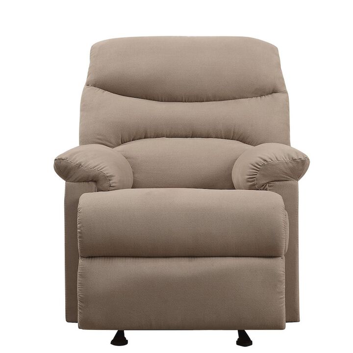 Plethoria Home Pillow Top Arms Recliner with Tufted Back