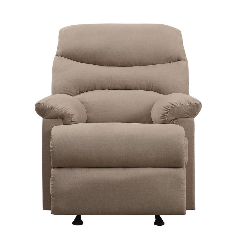 Plethoria Home Pillow Top Arms Recliner with Tufted Back