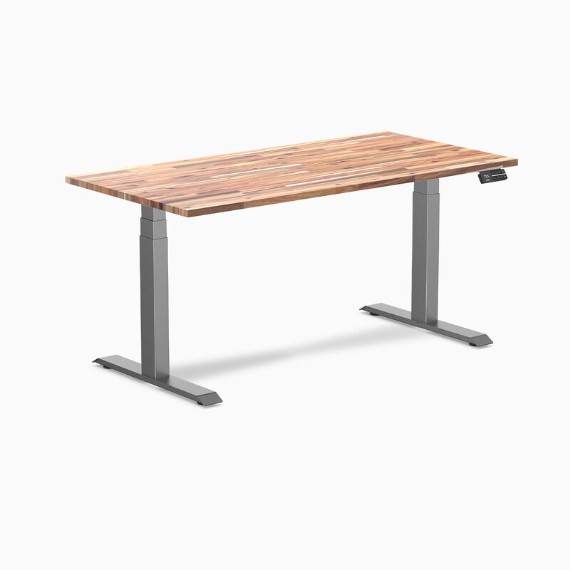 Desky Dual Softwood Sit Stand Desk image number 0