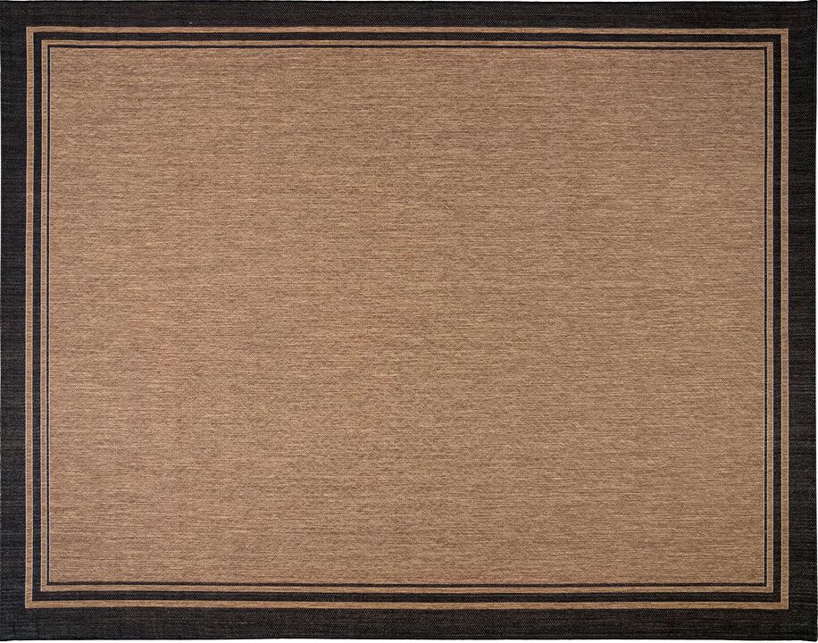 Gertmenian Indoor Outdoor Classic Flatweave Area Rug, Stain & UV Resistant Carpet, Deck, Patio, Poolside & Mudroom, 5x7 Ft Stand