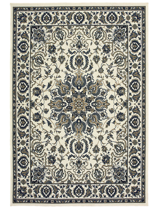 Marina 3'7" x 5'6" Ivory Rug