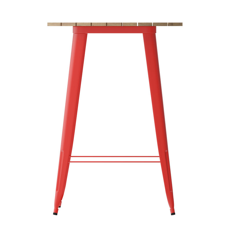 Metal Colorful Restaurant Bar Tables