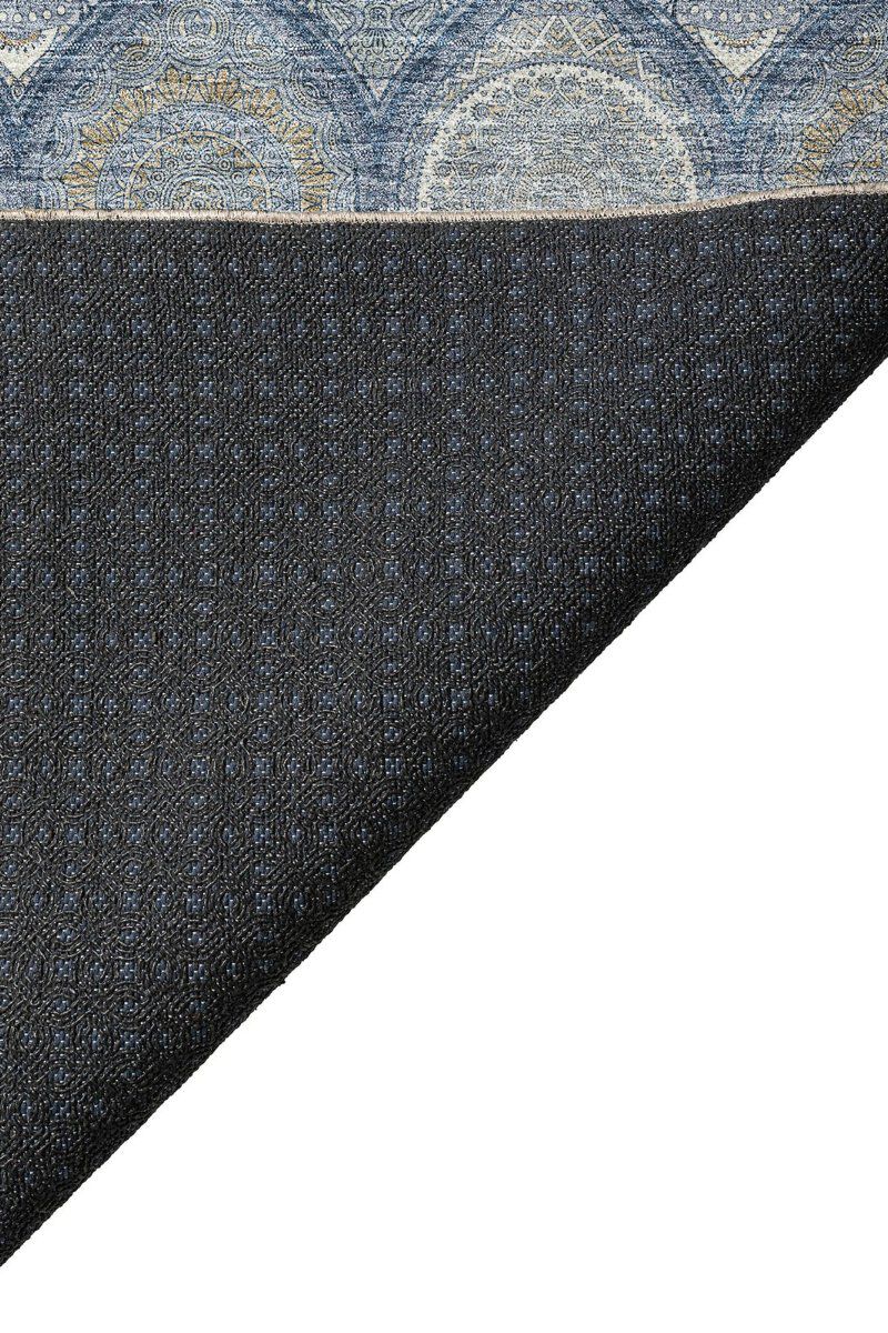 Solace SL1 Navy 8' Round Rug image number 3