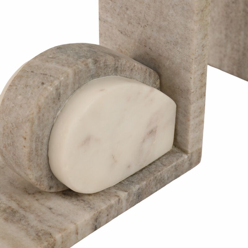DAYTONVIEW Marble Bookends image number 3