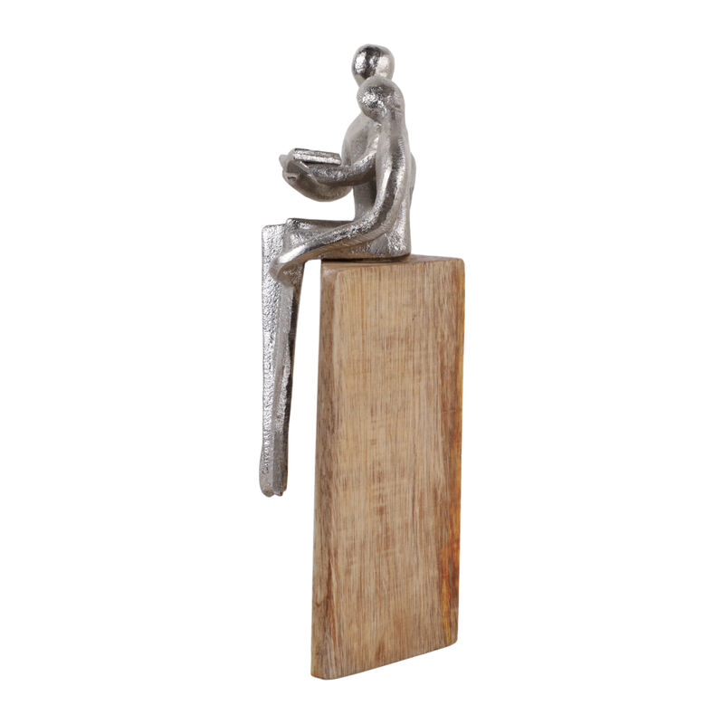 10x4" Couple On Wood Base image number 4