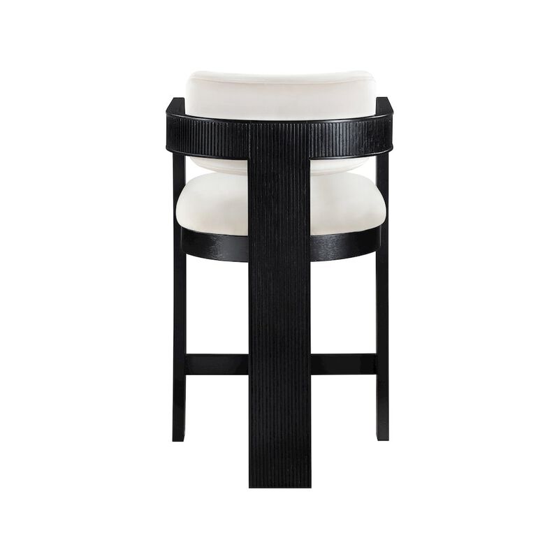 Meridian Furniture Sacha Velvet Stool