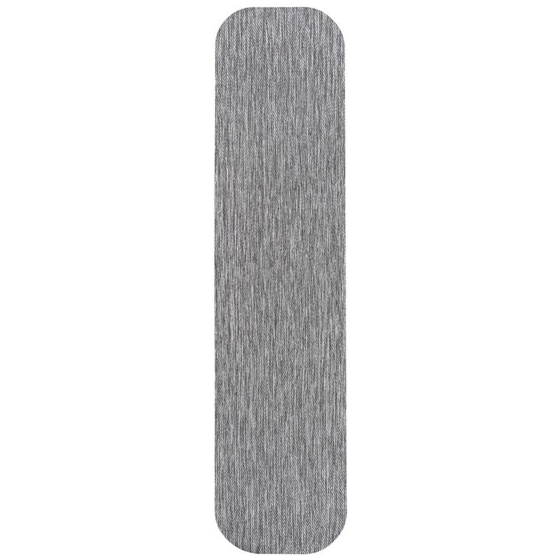 Miles Modern Minimalist Radius Corner Solid Area Rug