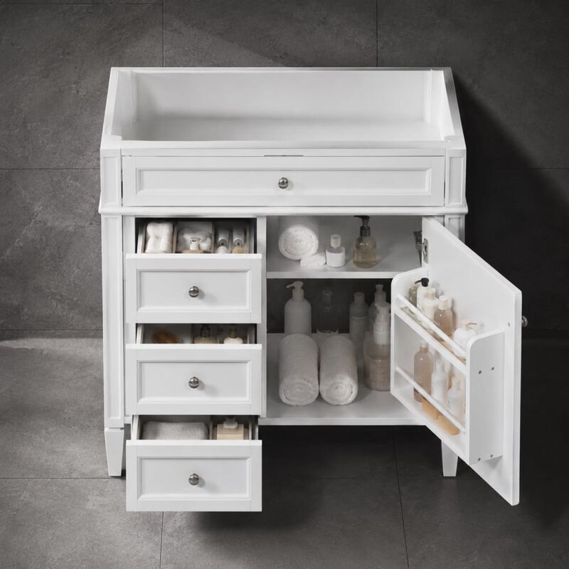 36" Bathroom Vanity Without Top Sink image number 3