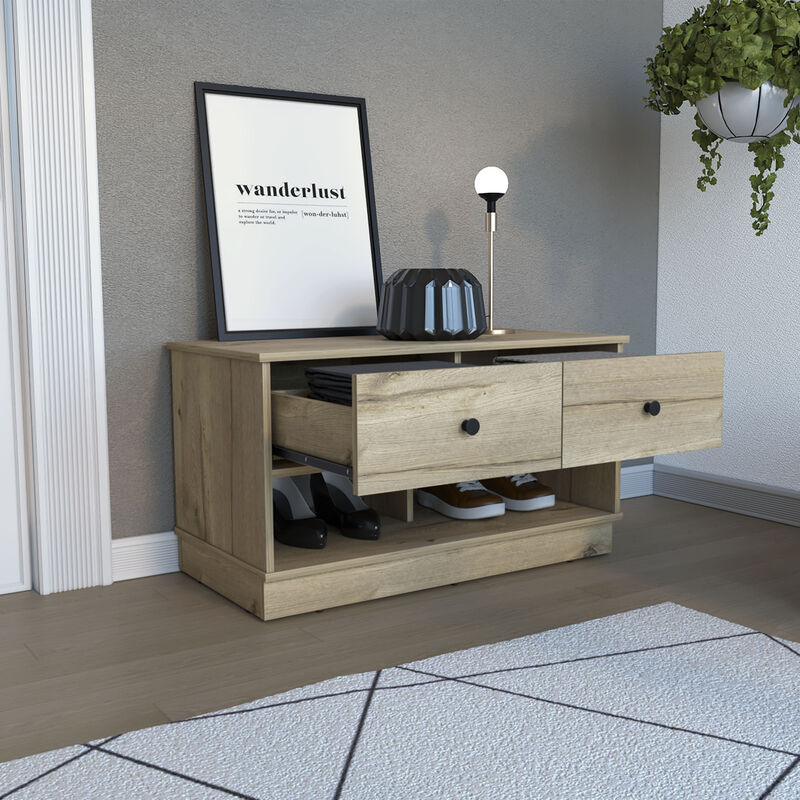 Uranus Storage Bench - Two Drawers image number 1