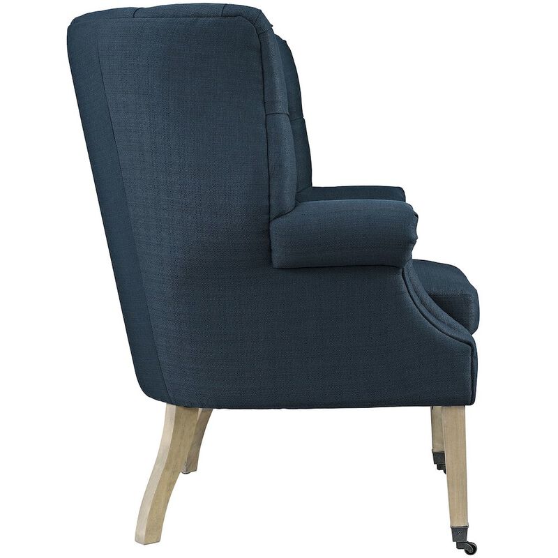 Chart Upholstered Fabric Lounge Chair image number 1