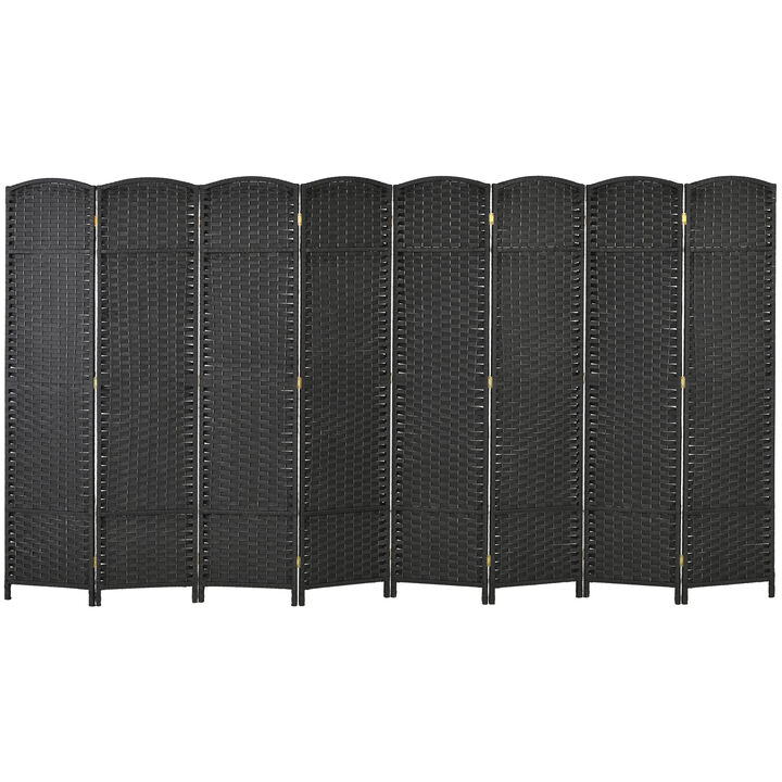 Hivvago Folding Room Partition with 8 Panels for Privacy