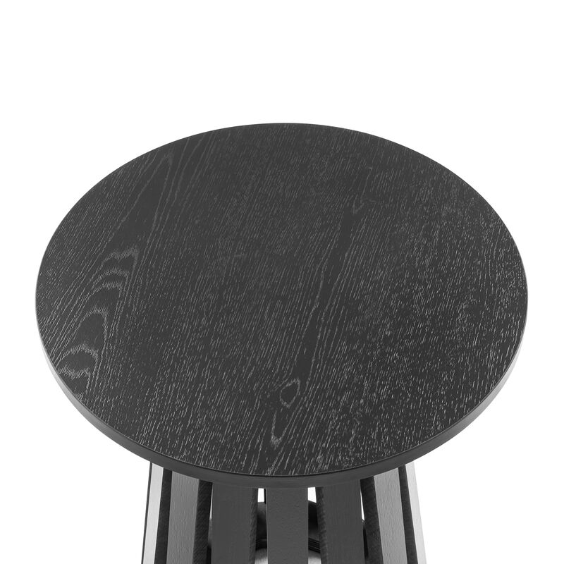 Layla Black End Table Set