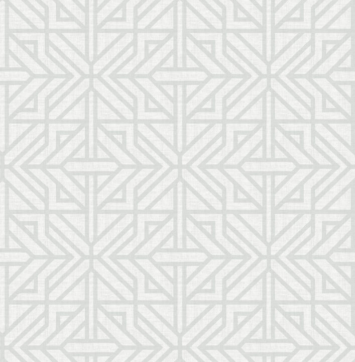 Hesper Grey Geometric Wallpaper (Set of 2)
