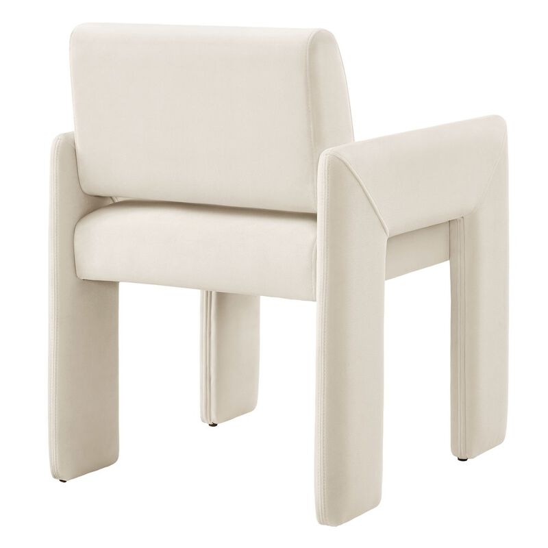 Daven Stain-Resistant Performance Velvet Dining Armchair image number 5