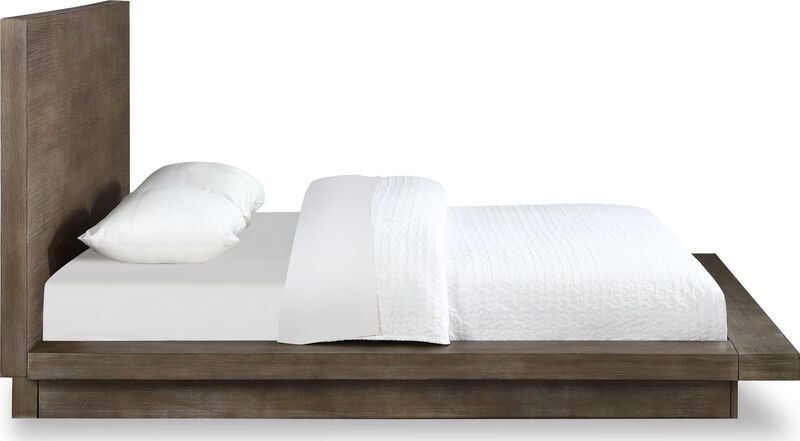 Melbourne Full-Size Panel Bed in Dark Pine