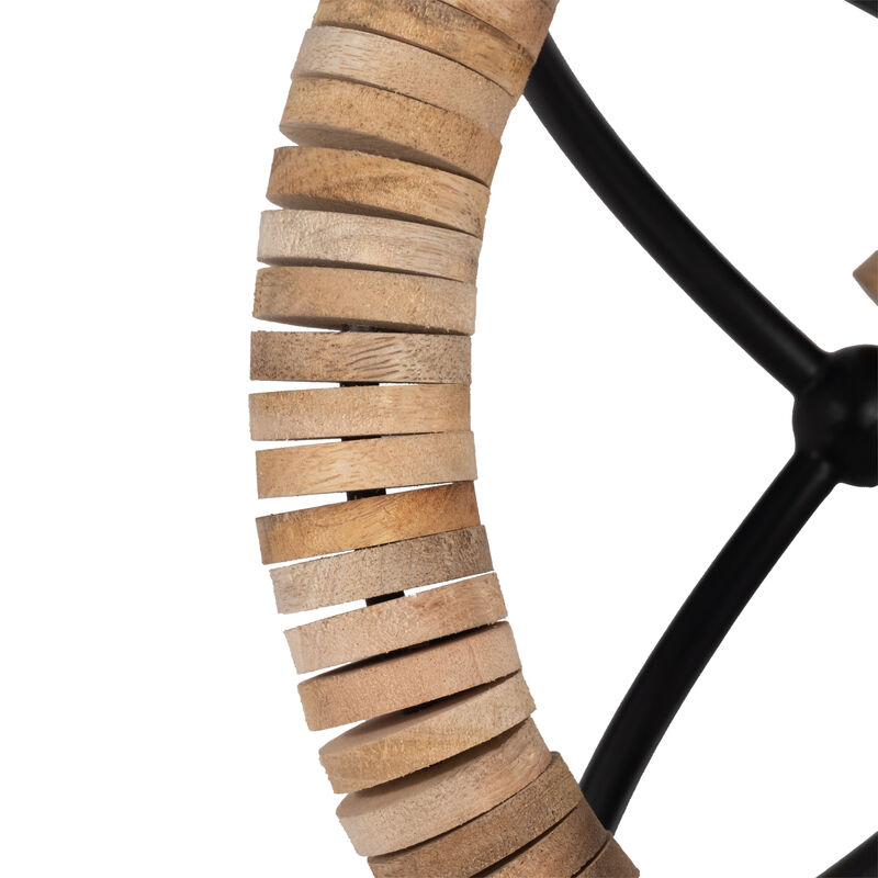 Metal, 10" Abacus Orb, Natural/black image number 3