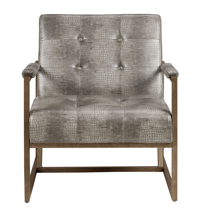 Gracie Mills Orville Upholstered Lounge Accent Chair