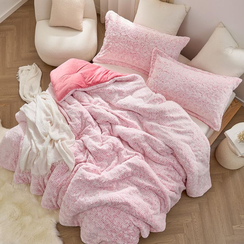 Shortcake - Coma Inducer&reg; Oversized Comforter Set - Strawberry Pink
