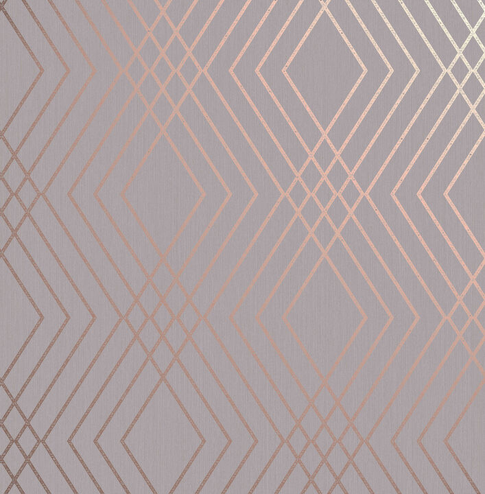 Shard Grey Trellis Wallpaper