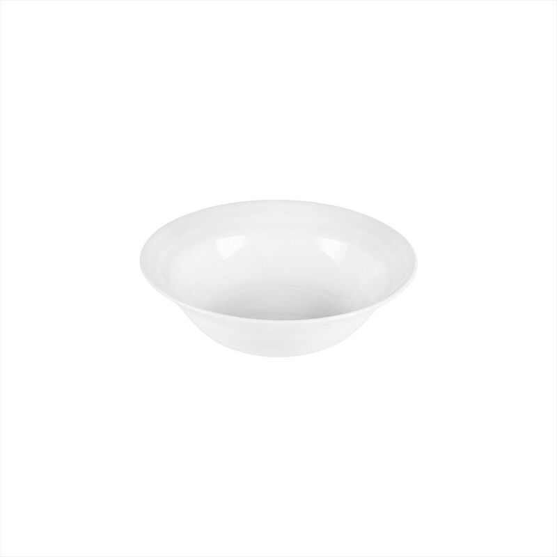 Lizbon dia.9" h:2.75" 42 oz. Round White Porcelain Bowl (Set of 2) image number 3