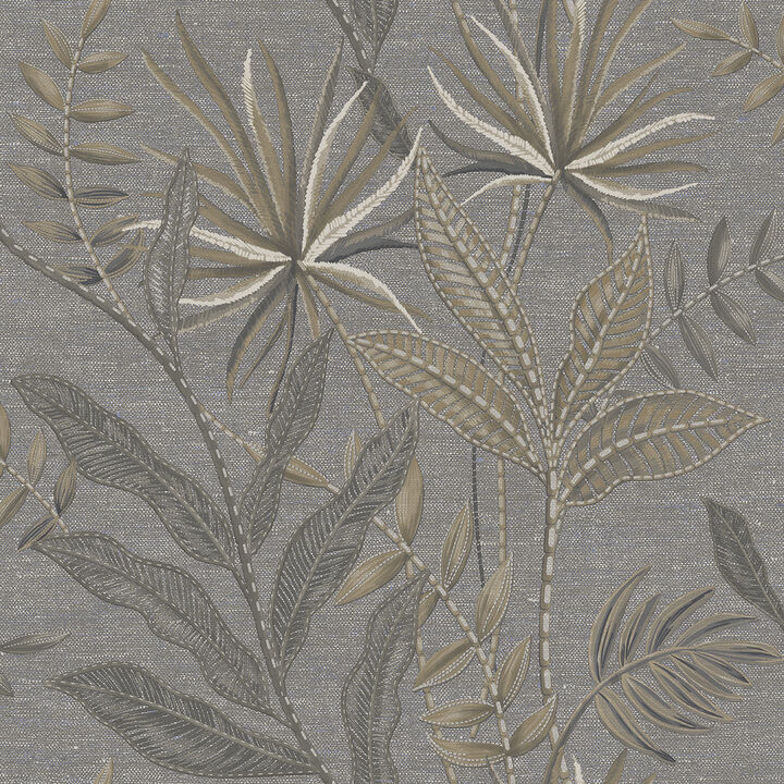 Stitched Savannah Wallpaper